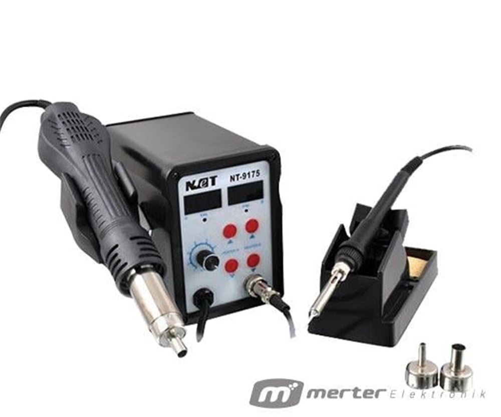 Oem Net Nt-9175 Isı Ayarlı+Üflemeli  Havya - Havya Sapı
