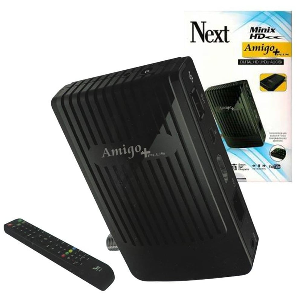 Next Next Amıgo +Plus Hd Mınıx Full Hd Mini Uydu Alıcısı - HD Uydu Alıcılar