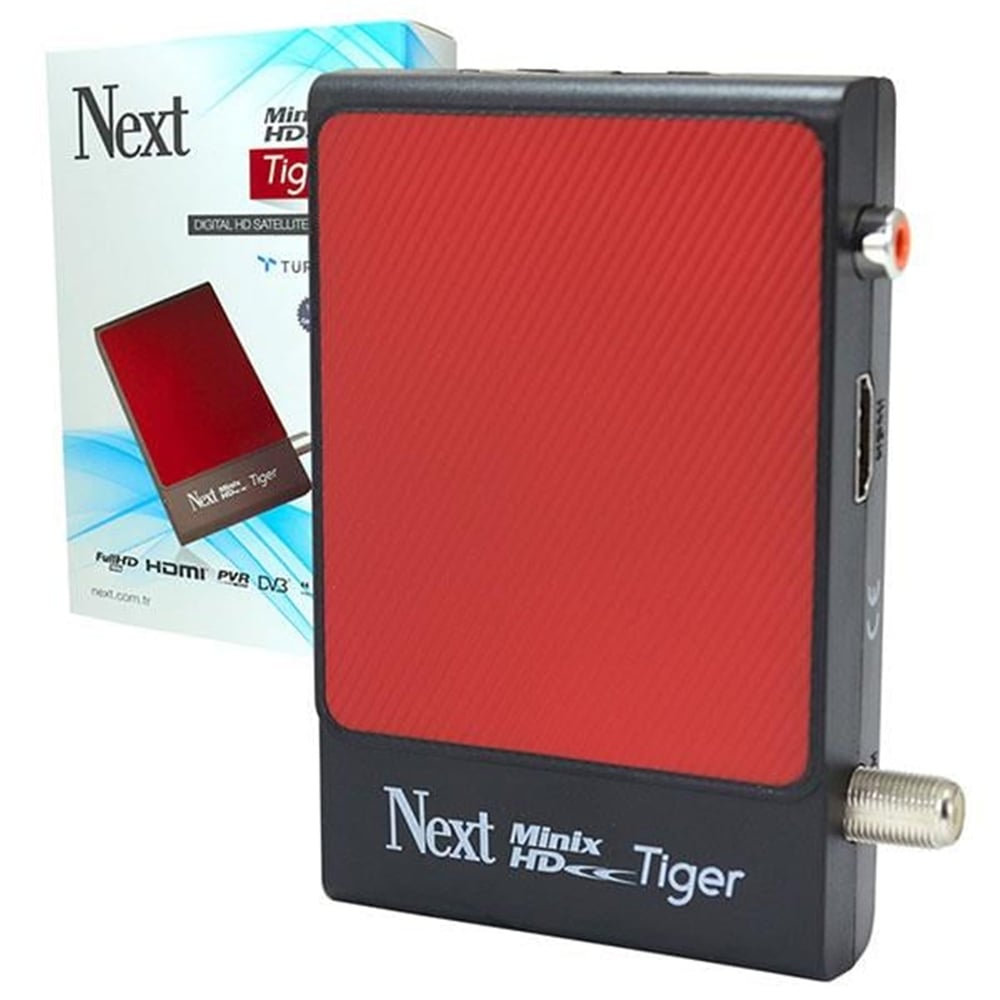 Next Next Tiger Mınıx Tkgsli Dısplayli Full Hd Dijital Uydu Alıcısı - HD Uydu Alıcılar