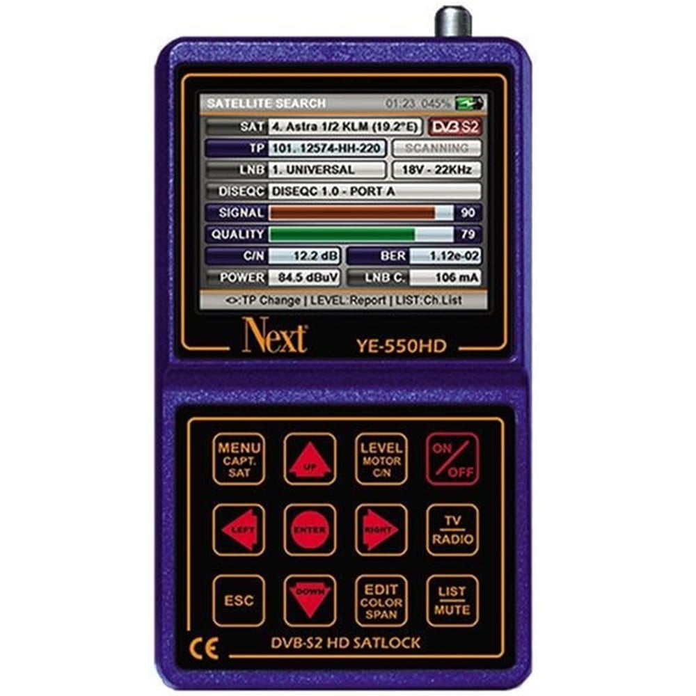Next Next Ye-550Hd / Dvb-S2 Dijital Satlock - Mini Uydu Bulucular