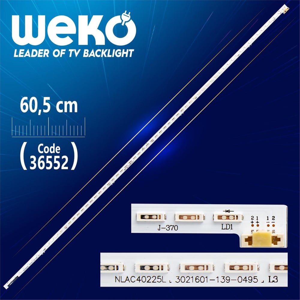 Weko Nlac40225r 64 Ledli 60.5 Cm - Tv Led Bar