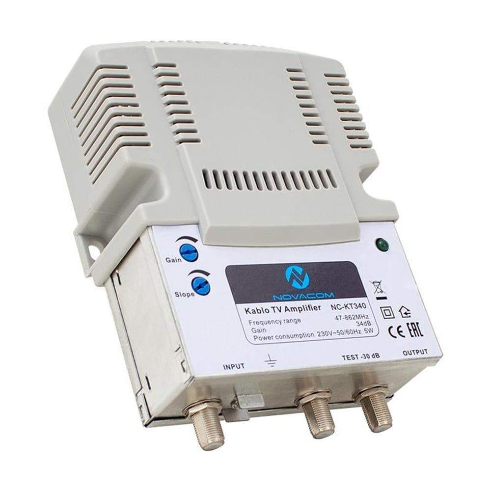 Novacom Novacom NC-KT340 47-862 Mhz 34 Db Kablo TV Amplifier Hat Yükseltici - Uydu Ekipmanları