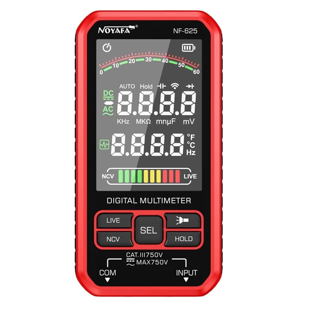Noyafa Noyafa NF-625 Renkli Lcd Ekran  Dijital Multimetre - Ölçü Aletleri