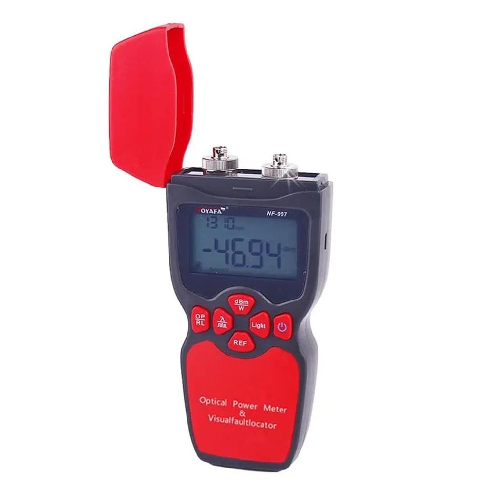 Noyafa Noyafa NF-907C 2 in 1 Fiber Optik Ölçer - Kablo Test Cihazı