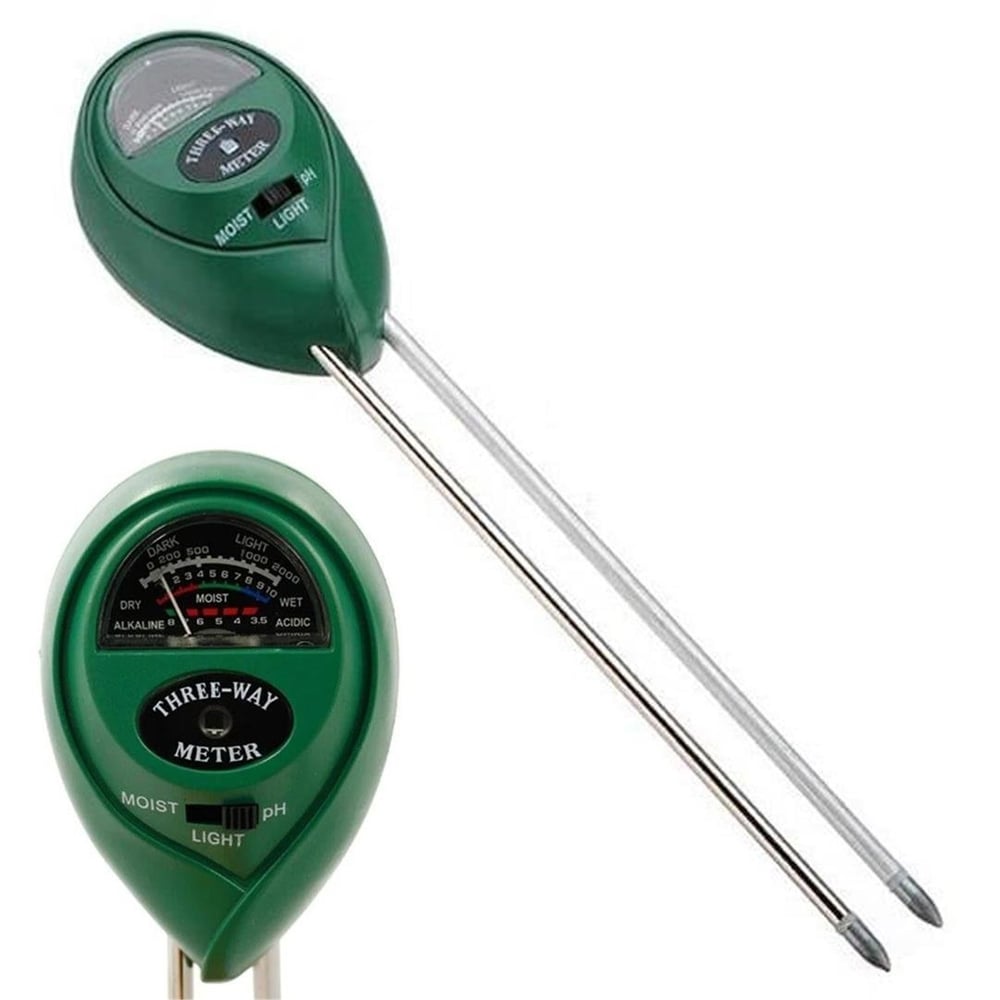 Noyafa Noyafa TR-01 Analog Toprak Analiz Test Cihazı PH-SU NEM-IŞIK Metre Ölçer - Ölçü Aletleri