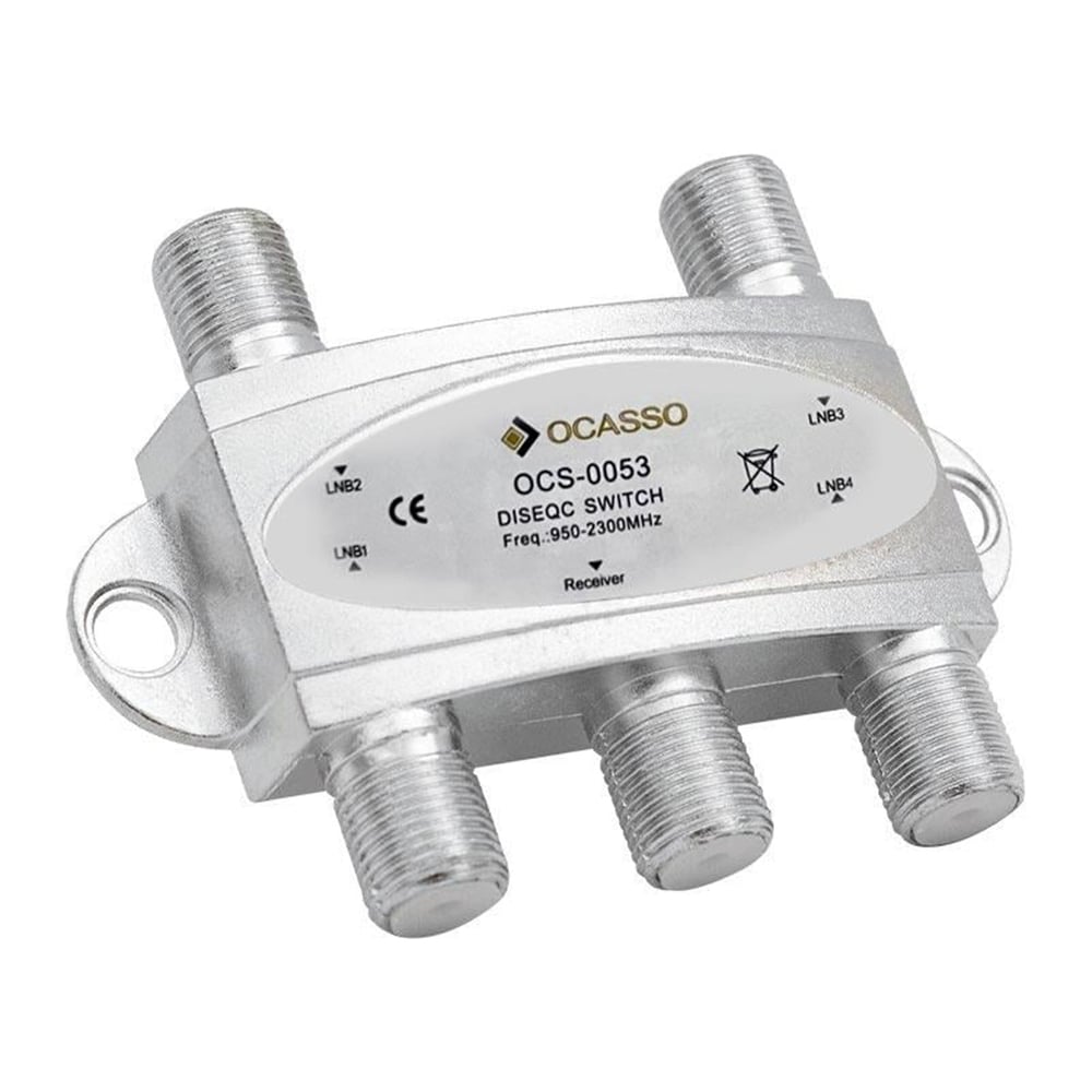 Ocasso Ocasso OCS-0053 1X4 950-2300 Mhz 3 Db Diseqc Switch - Diseqc Switch
