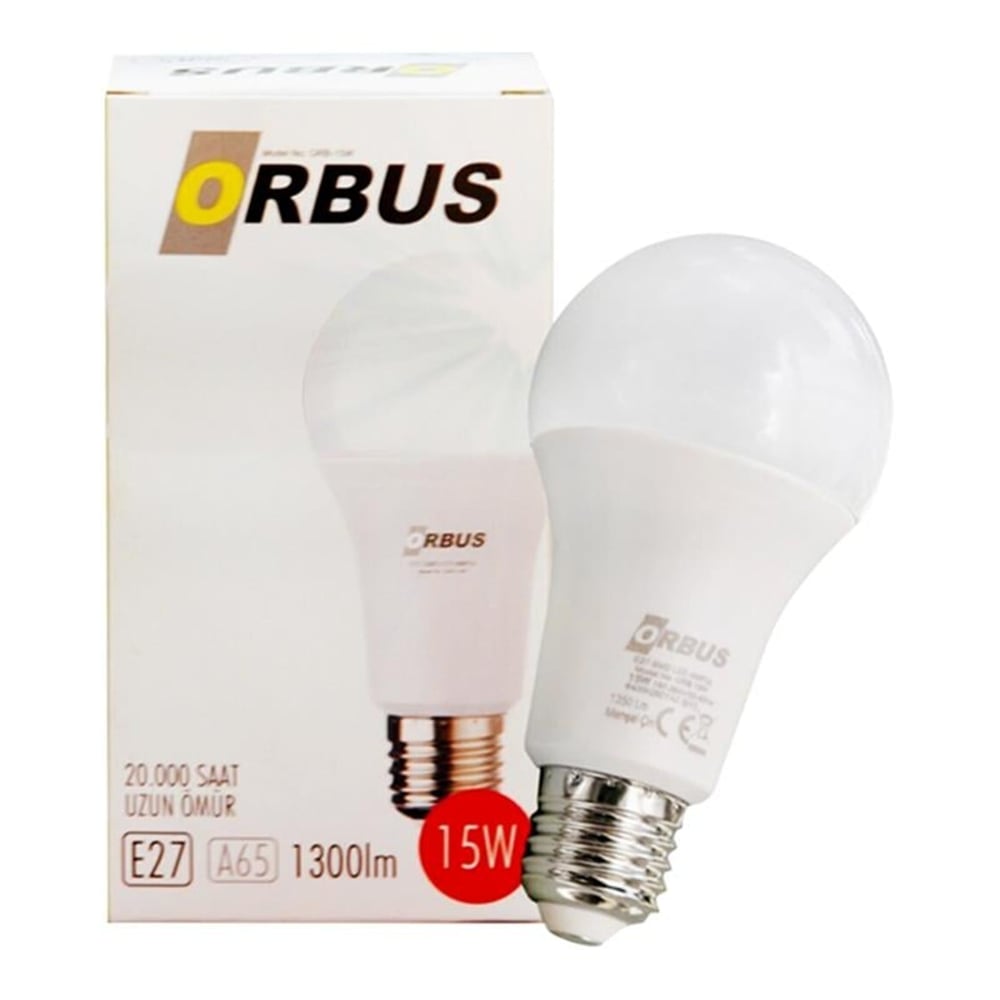 Orbus Orbus ORB-15W E27 1300 Lümen 15 Watt Gün Işığı Led Ampul - Led Ampul Aydınlatma