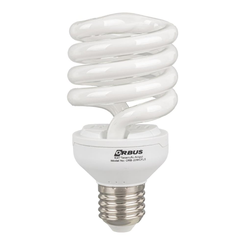 Orbus Orbus ORB-20WCFLS 20 Watt E27 1200 Lümen Sarı Tasarruflu Ampul - Led Ampul Aydınlatma
