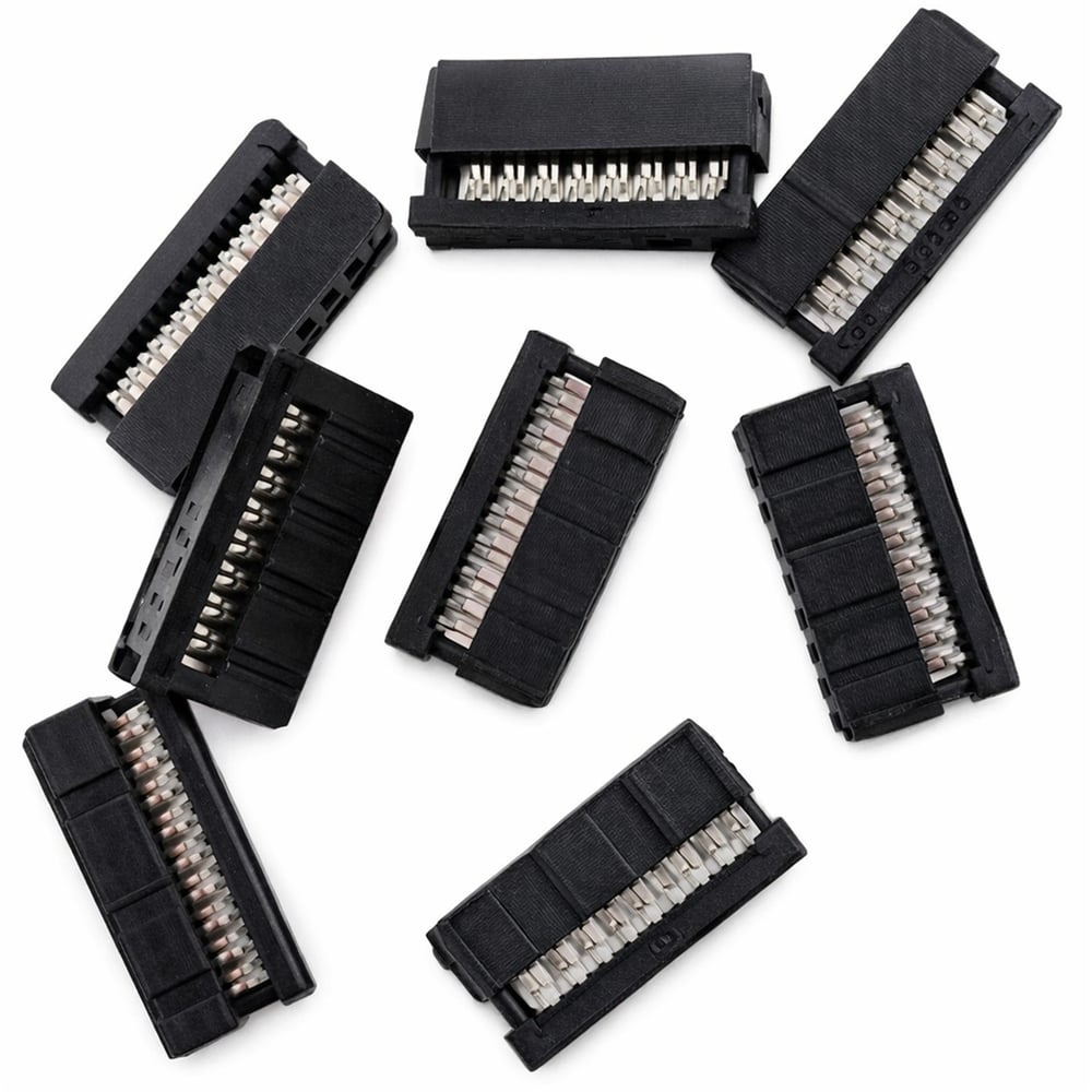 Oem P10 Led Data Uç (16\'Lı IDC Dişi Soket) - Tabela Malzemeleri