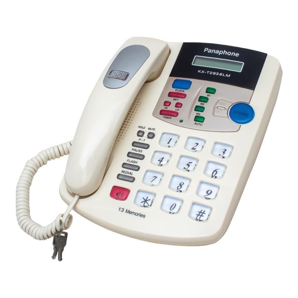 Oem Panaphone Kx-T2838Lm Kablolu Masaüstü Ekranlı Telefon - Kablolu Telefonlar