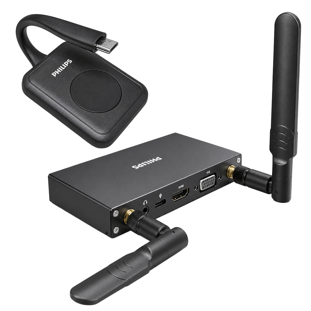 Reyonex Philips Swr8106E/93 Kablosuz Hdmı & Vga Görüntü Aktarıcı Set - 50 Metre Menzilli - Ağ-Modem