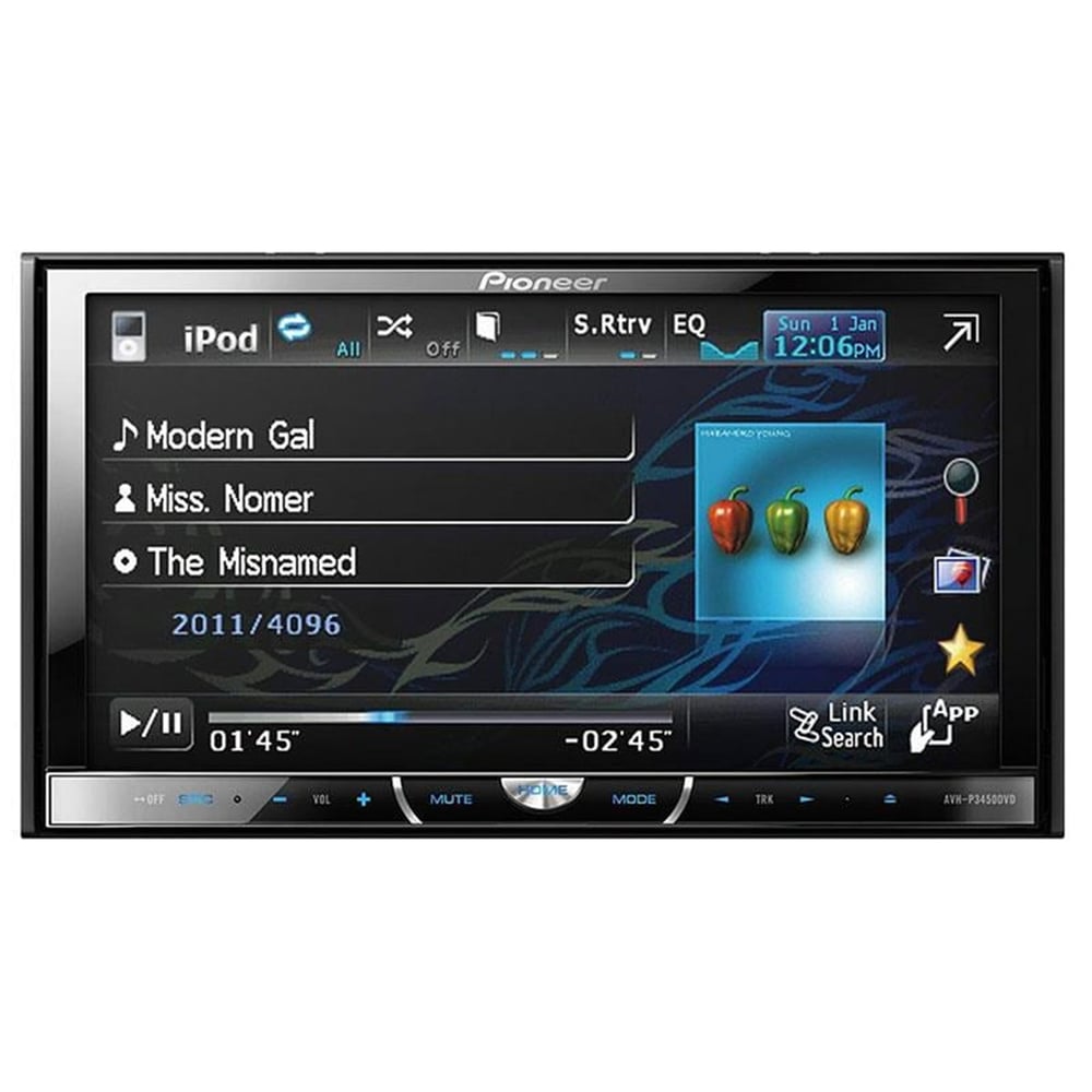Pioneer Pıoneer Avh-P3450Dvd Usb/Cd/Dvd 7 Double Dın Oto Teyp - Double Teyp