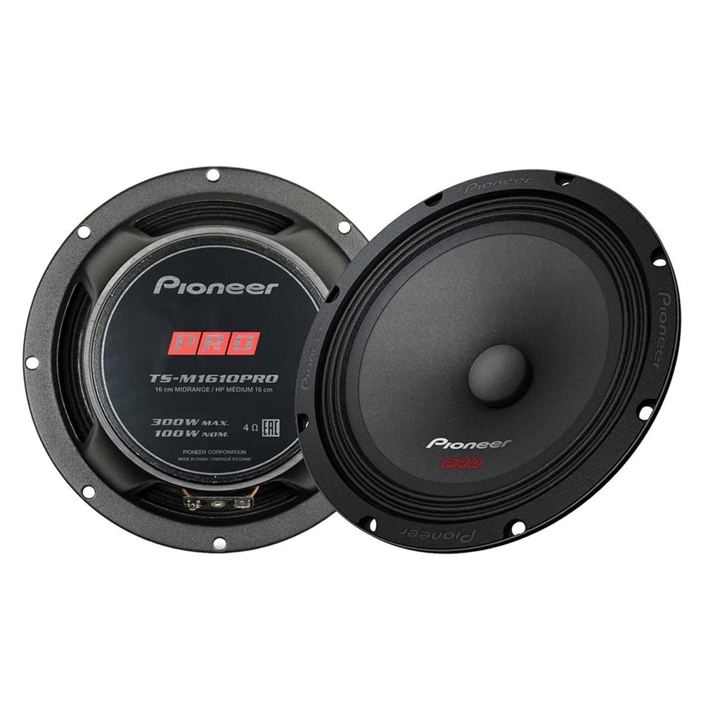 Pioneer Pioneer TS-M1610PRO 300 Watt 16.5cm Midrange Oto Hoparlör (2li Paket) - Oto Hoparlör