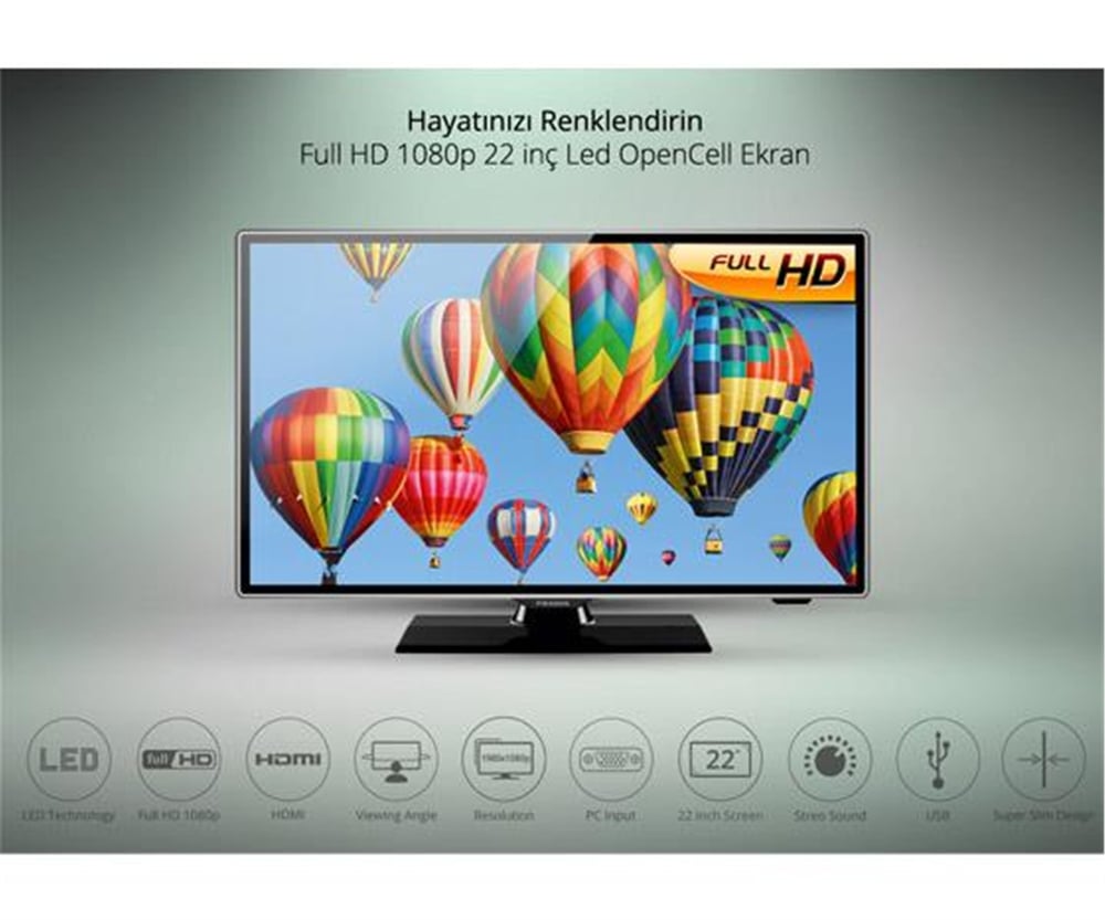 Oem Pıranha Le-2248 22 Full Hd Led Tv - Araç Tv Monitör