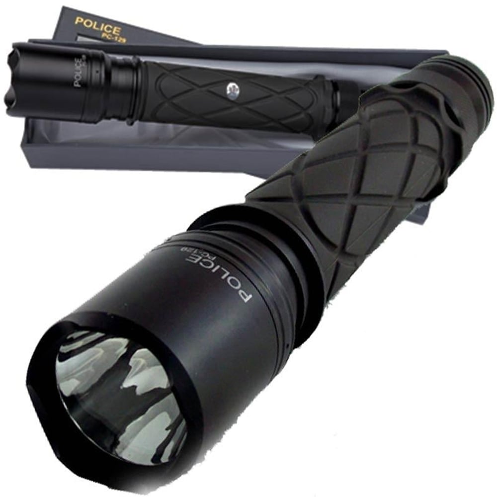 Police Polıce Pc-C129 Ledli 24 Cm Aluminyum Gövde El Feneri - Fener ve Işıldaklar