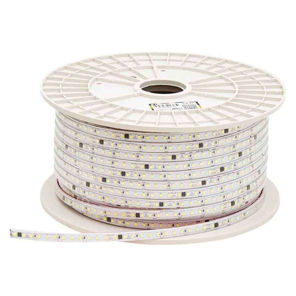 Powermaster Powermaster 10 Cm Kesilebilir Silikonlu Beyaz Şerit Led 100 Metre - Şerit Ledler