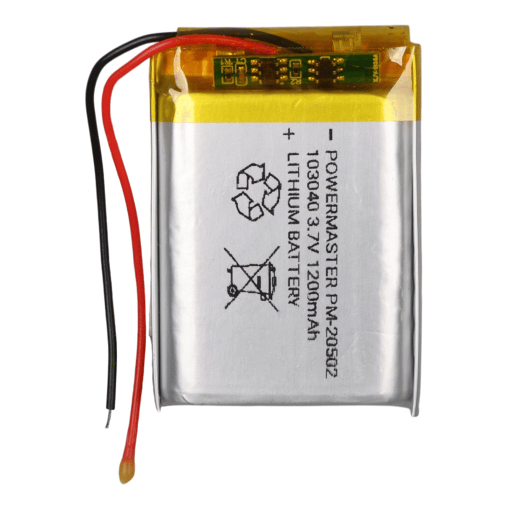 Powermaster PowerMaster 103040 3.7 Volt 1200 mAh Lityum Polimer Pil - Polimer Pil