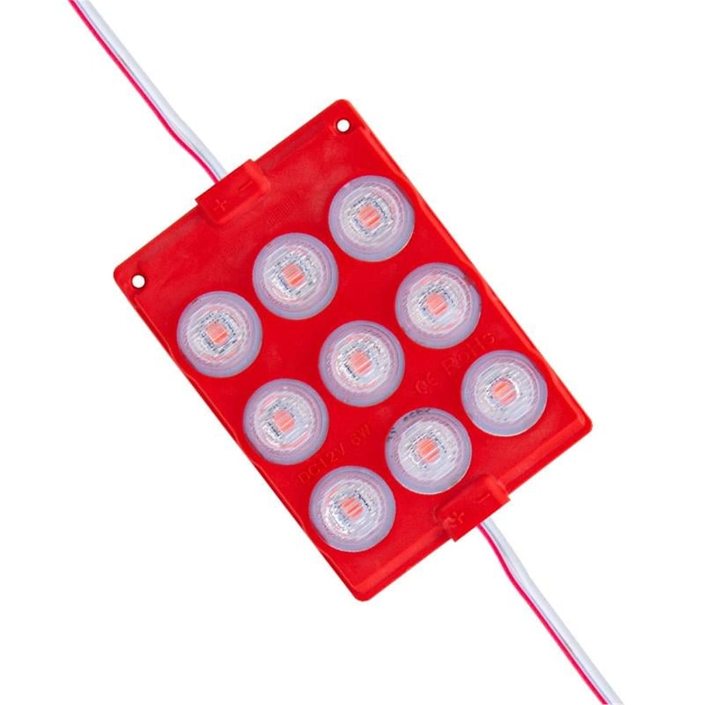 Powermaster Powermaster 12 Volt 0.6 Watt Kırmızı Flaşlı Yanıp Sönen Modül Led - Modül Led