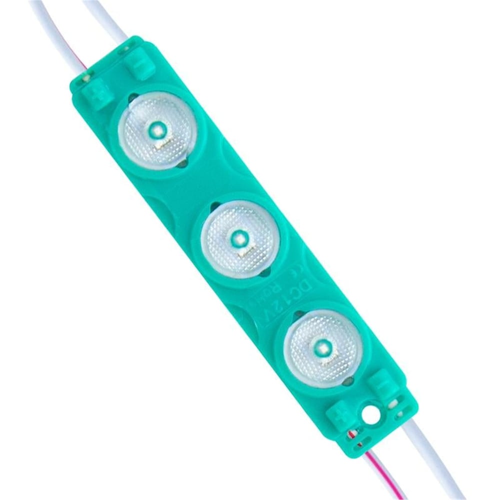 Powermaster Powermaster 12 Volt 1.5 Watt Yeşil 2835 73 X 16 Mm IP65 195 – 210 Lümen 170 Derece Modül Led - Modül Led