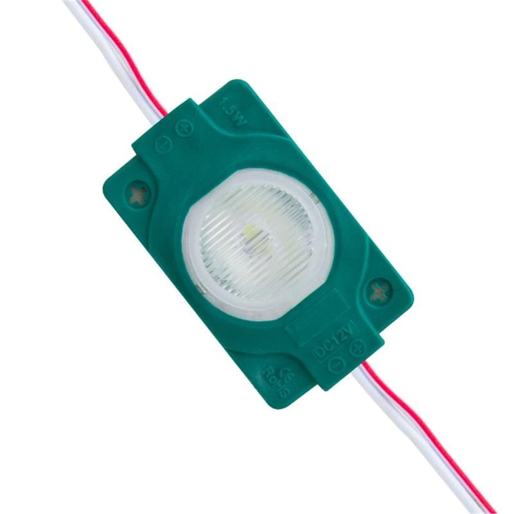 Powermaster Powermaster 12 Volt 1.5 Watt 40*30 Yeşil 3030 Modül Led - Modül Led