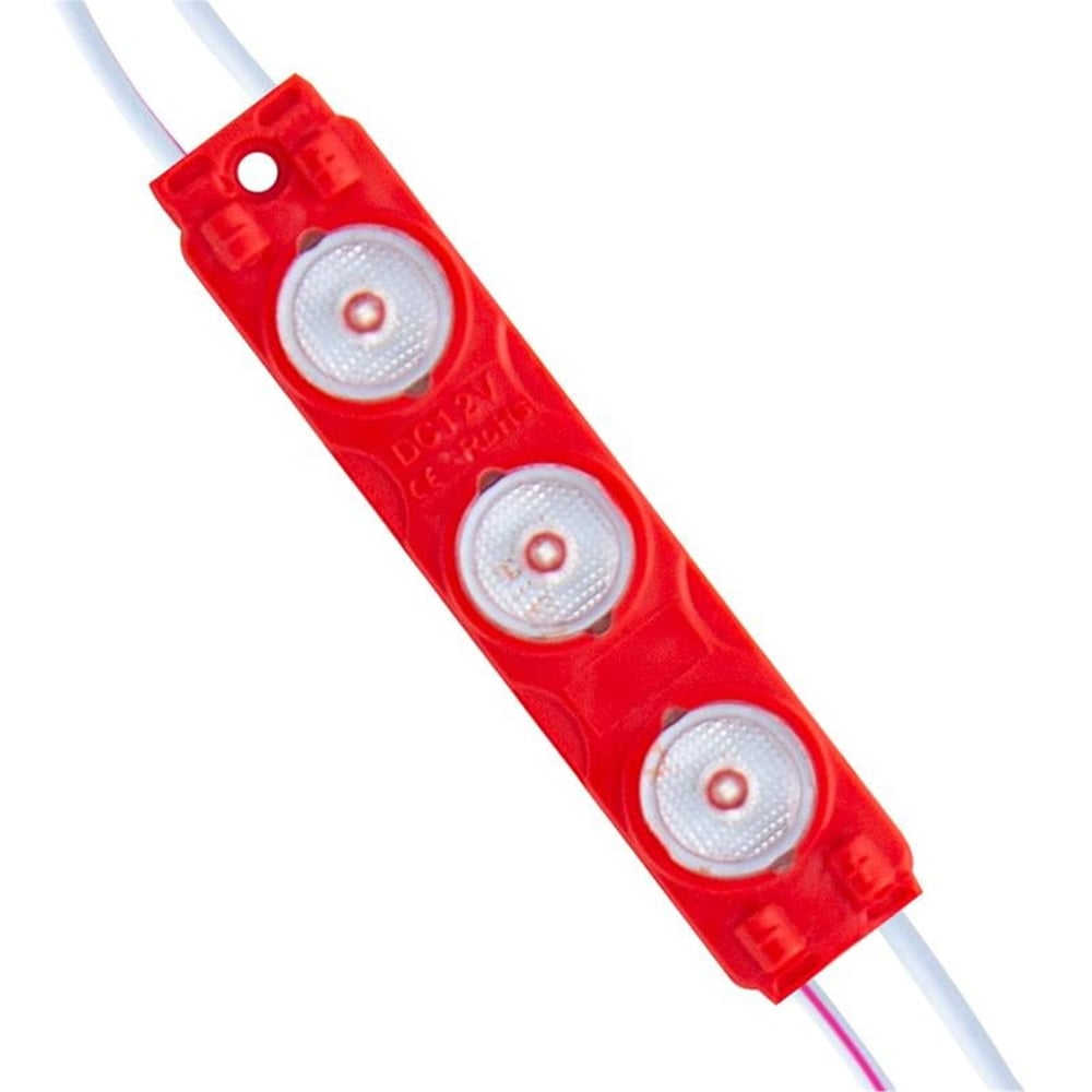 Powermaster Powermaster 12 Volt 1.5 Watt Kırmızı 2835 73 X 16 Mm IP65 195 – 210 Lümen 170 Derece Modül Led - Modül Led