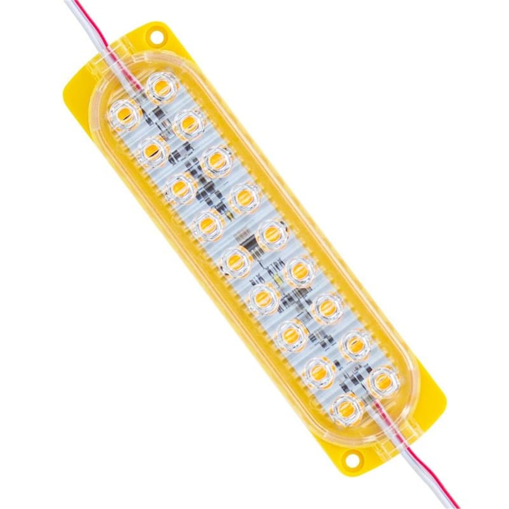 Powermaster Powermaster 12 Volt 3.6 Watt Sarı Flaşlı Yanıp Sönen 2835 Modül Led - Modül Led