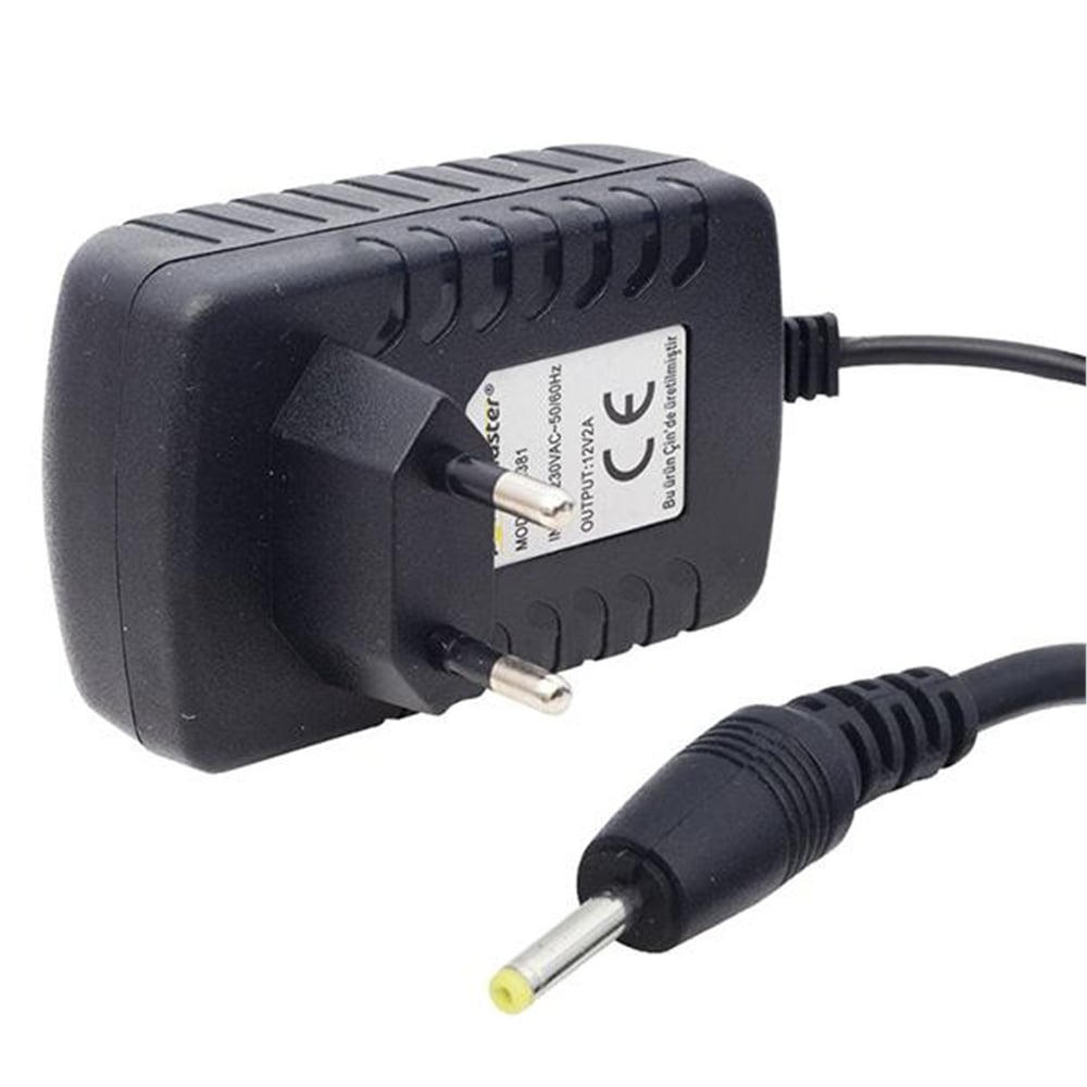 Powermaster Powermaster 12V 2A İnce Uçlu Pc Adaptörü - Adaptörler