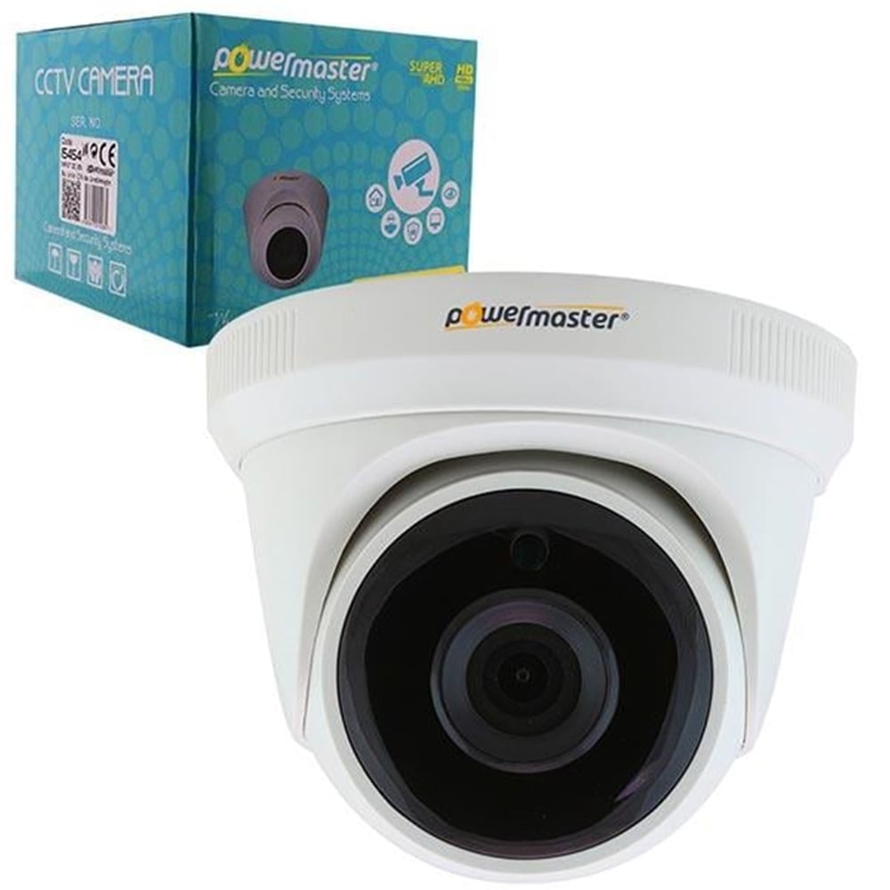 Powermaster Powermaster 15454 2 Mp 1080P Plastik Kasa Dome Kamera - AHD Kameralar
