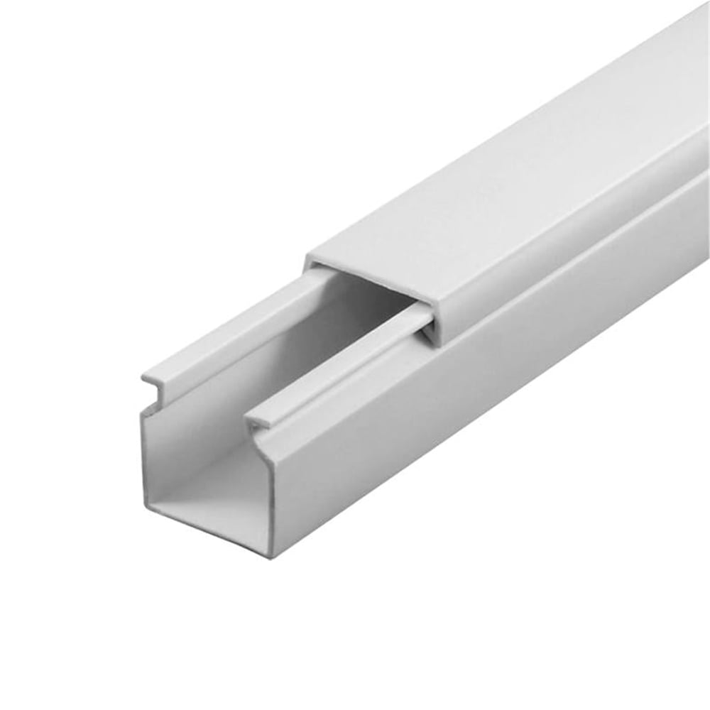 Powermaster Powermaster 16 x 16 Yapışkan Bantlı PVC Kablo Kanalı 2 Metre - Kablo Kanalları