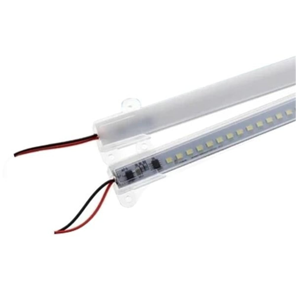 Powermaster Powermaster 220V 72 Led 50 Cm Kapaklı 2835 Günışığı Ledbar - Led Ampul Aydınlatma