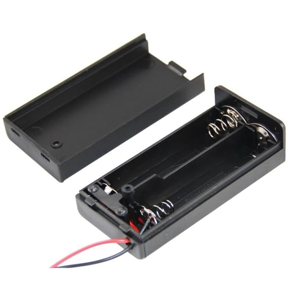 Powermaster Powermaster  2'li AA Kapaklı Switch'li Pil Yuvası (IC-233C - Pil Yuvaları & Pil Aksesuarları