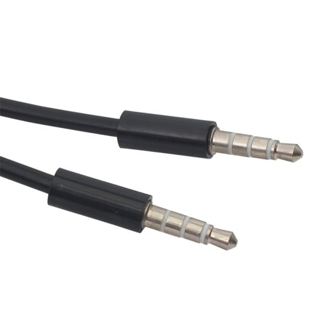 Powermaster Powermaster 3.5 Mm Erkek/Erkek 3 Metre 4 Boğumlu Aux Stereo Kablo - AUX Kablolar