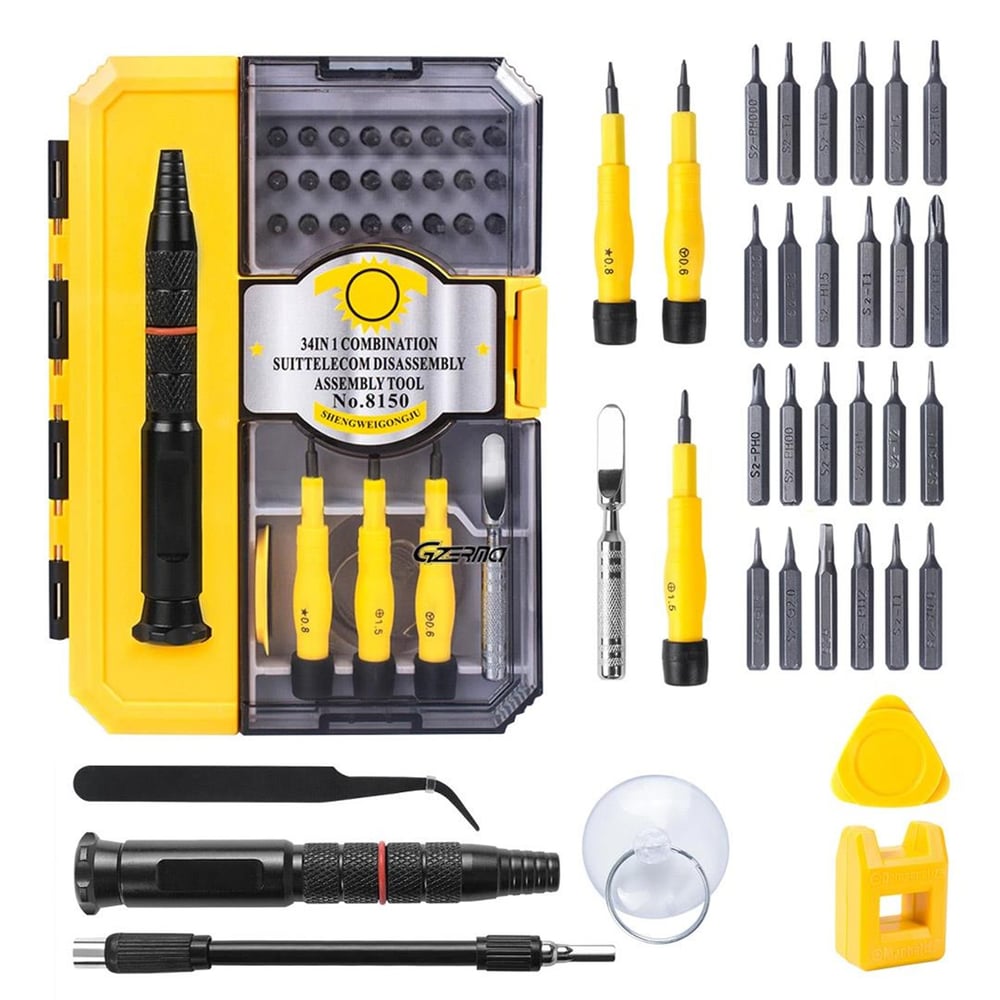 Powermaster Powermaster 34 Uçlu Tamirci Tornavida Seti - Tornavida Tamir Setleri