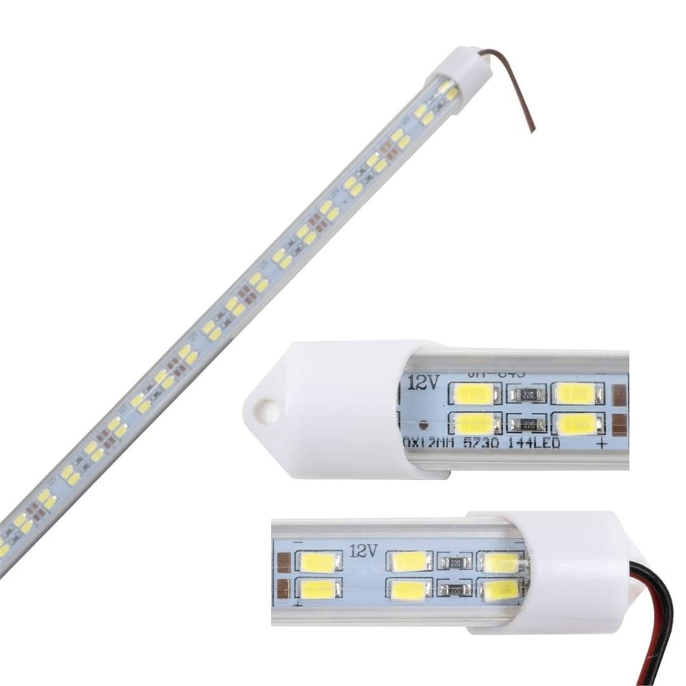 Powermaster Powermaster 4014 144 Led Yüksek Lümen Şeffaf Kapak Beyaz 100 Cm Led Bar (Seri 2) - Led Ampul Aydınlatma