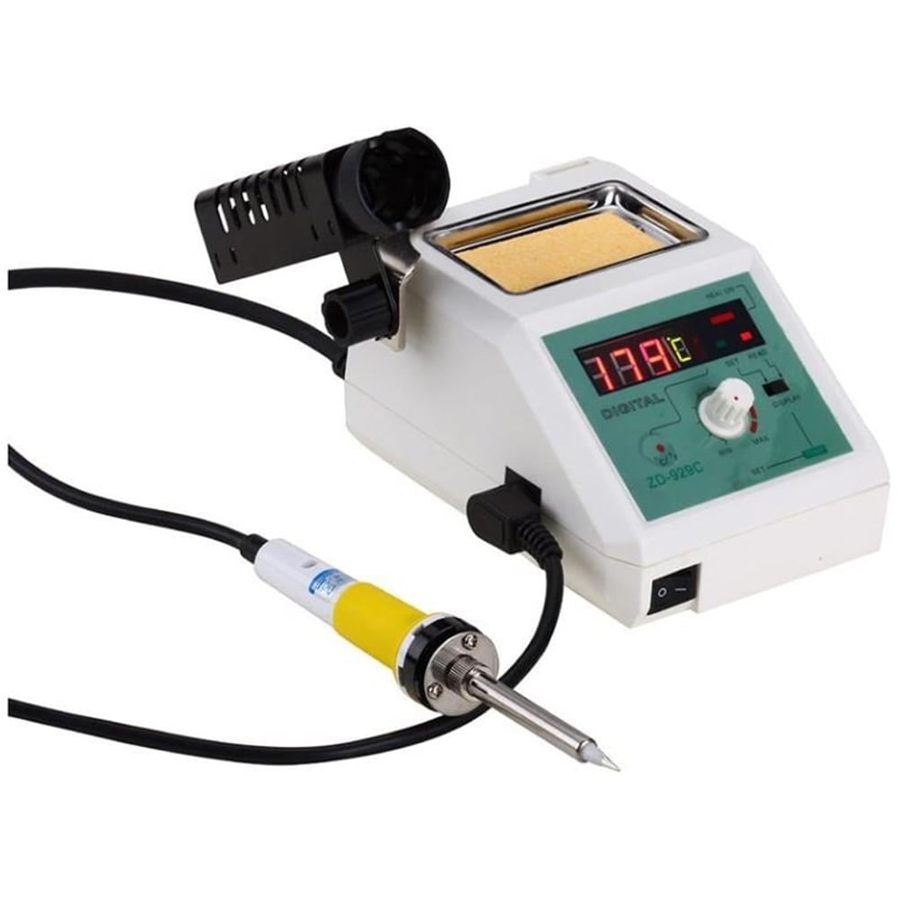 Powermaster Powermaster 48 Watt Isı Ayarlı Dijital Ekranlı Havya İstasyonlu ZD-929C - Isı Ayarlı Havya