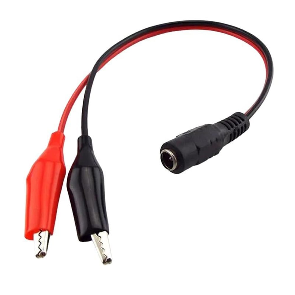 Powermaster Powermaster 5.5x2.5mm Dişi To Krokodil Çevirici 25Cm Kablo PM-22974 - Çevirici Dağıtıcı