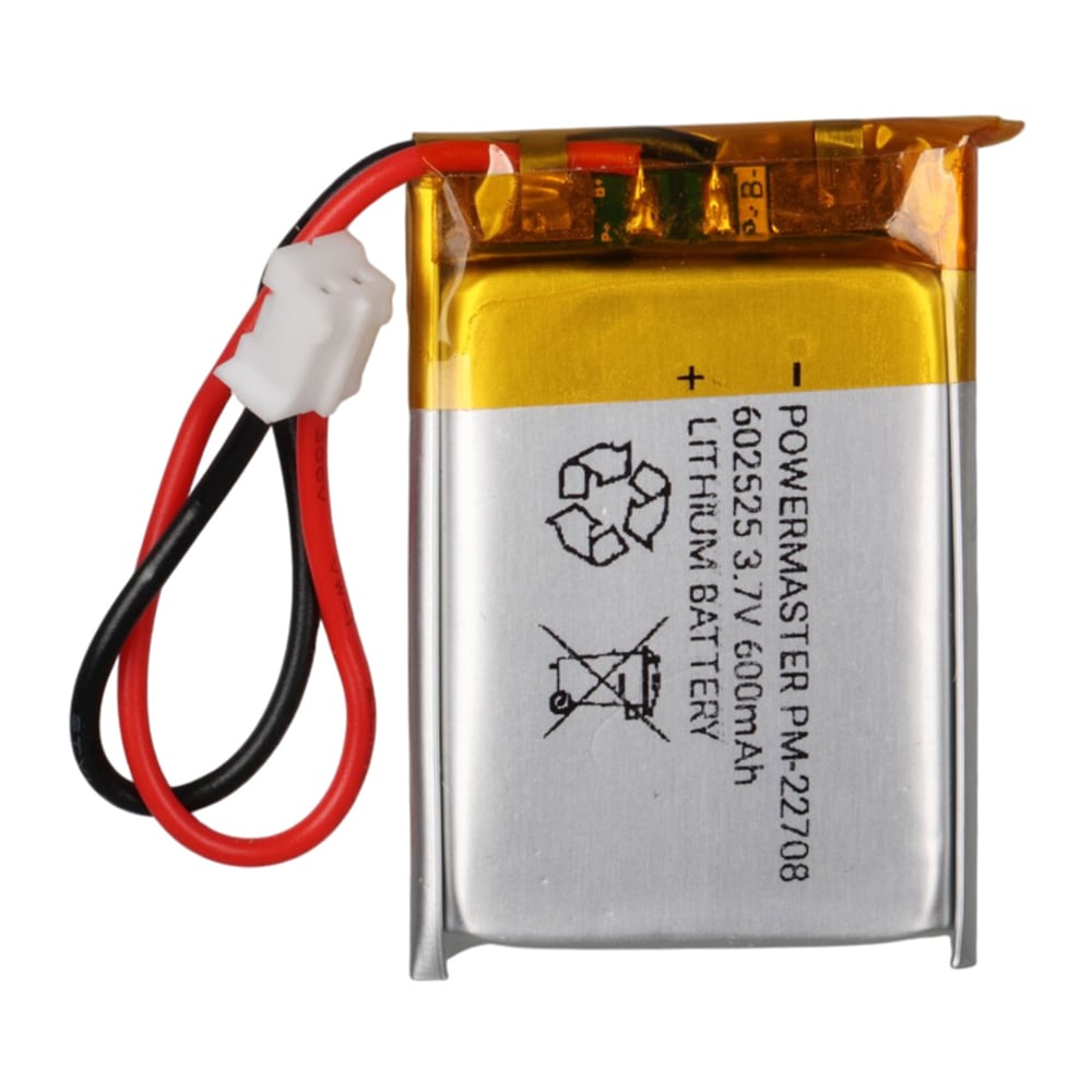 Powermaster Powermaster 602525 3.7 Volt 600 Mah Lityum Polimer Pil - Polimer Pil