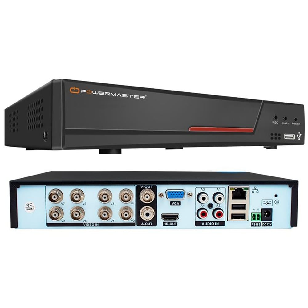 Powermaster Powermaster 6in1 8 Kanal DVR Kayıt Cihazı H265 - Dvr Kayıt Cihazları