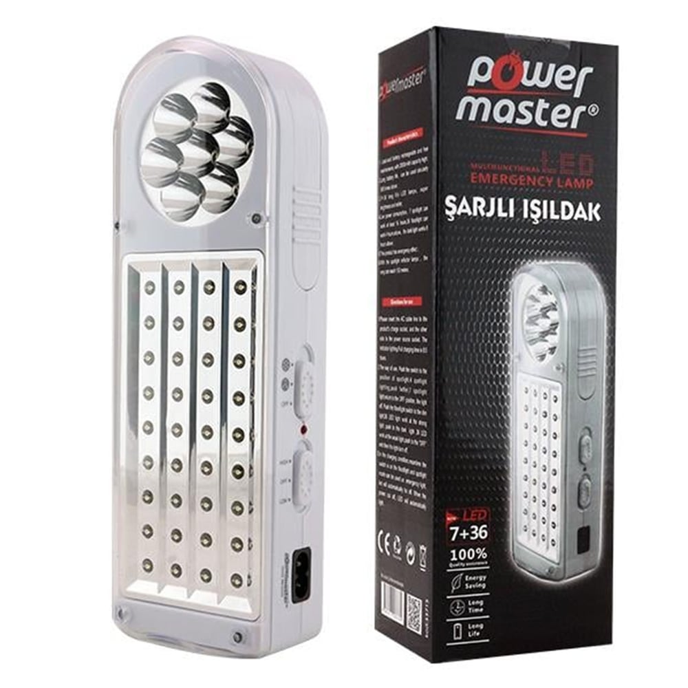 Powermaster Powermaster 7+36 Ledli Işıldak Fener - Fener ve Işıldaklar