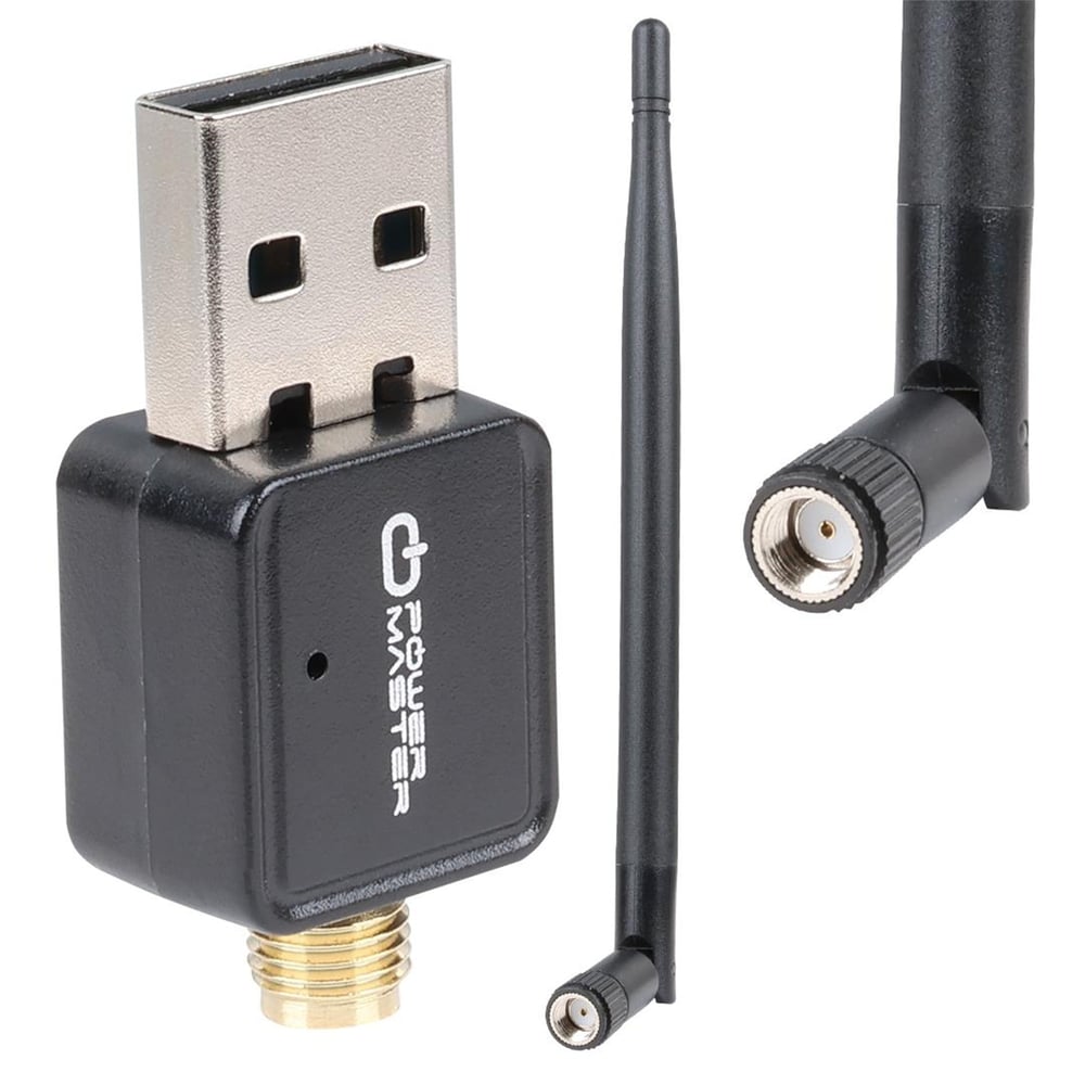 Powermaster PowerMaster 802.11N Micro 7601 Chipset 2.4GHz 150 Mbps HD Uydu Alıcı Uyumlu Antenli USB Stick Wifi Adaptör - Wireless Adaptör