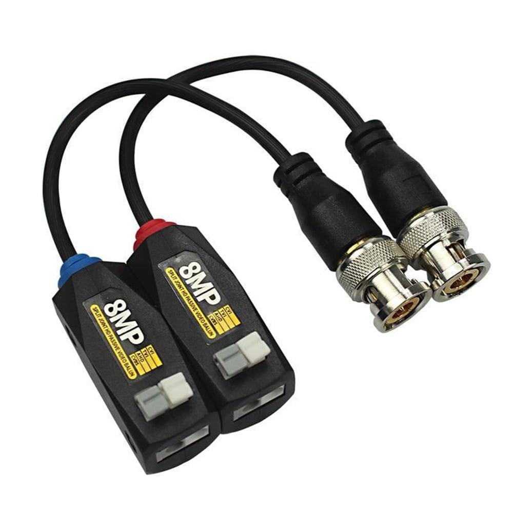 Powermaster Powermaster 8MP 1080P 2KV 250-400 Metre HD-TVI-CVI-AHD-CVBS HD Video Balun PM-3889 - Güvenlik Ekipmanları