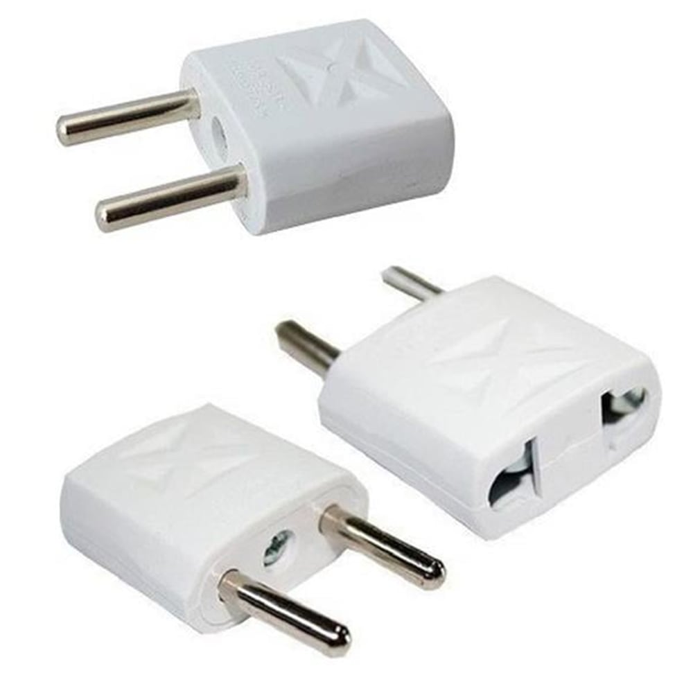Powermaster PowerMaster Amerikan Fiş Standart Çevirici Beyaz - Fiş - Jack - Şase - Buton - Konnektör