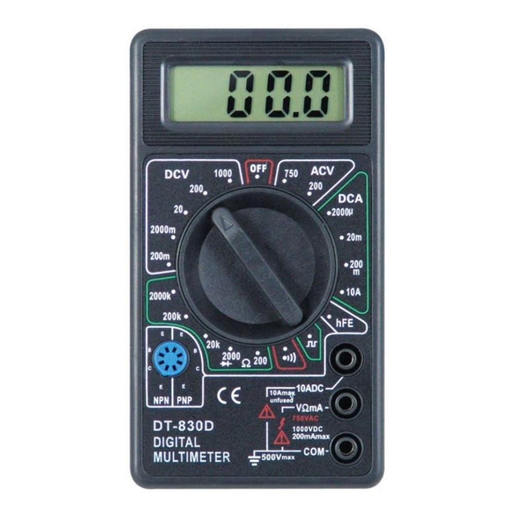 Powermaster Powermaster DT-830D Dijital Akım Voltaj Direnç Ölçer Multimetre Ölçü Aleti - Ölçü Aletleri