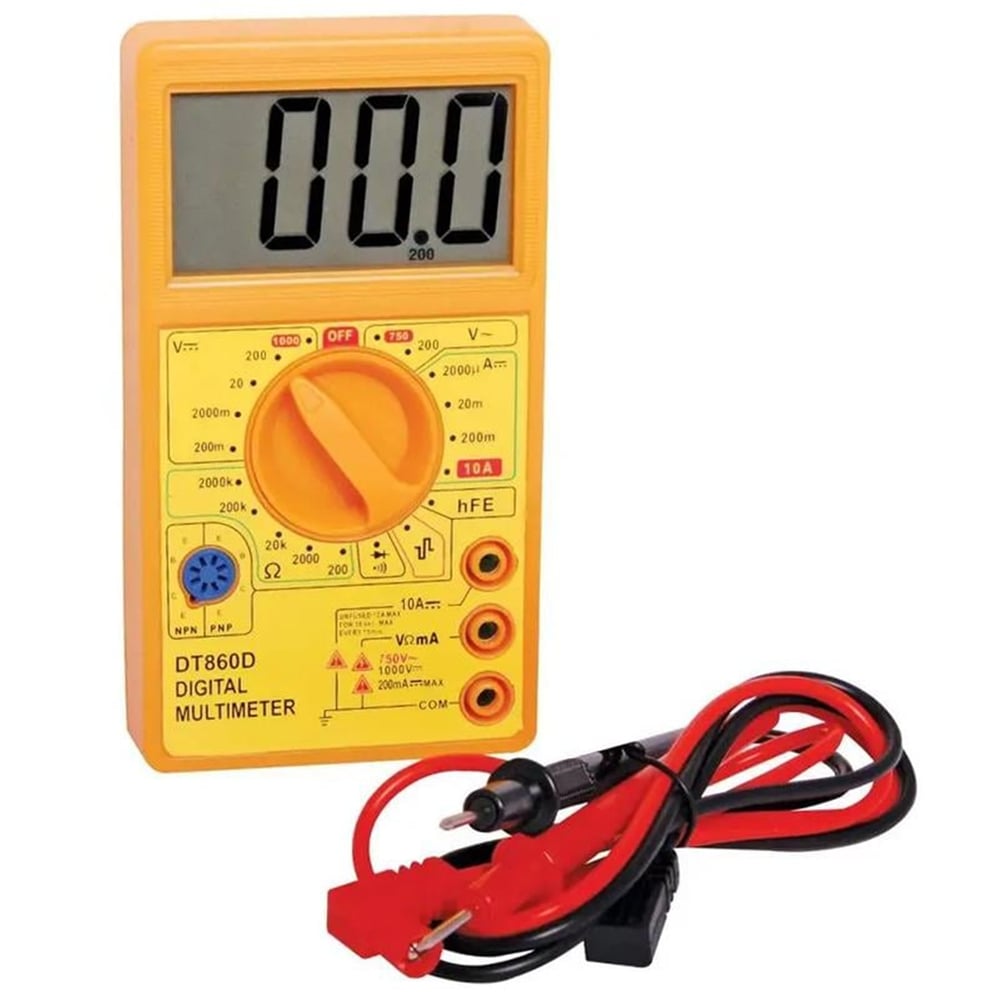 Powermaster Powermaster HY-860D Geniş Ekran Digital Ölçü Aleti - Ölçü Aletleri