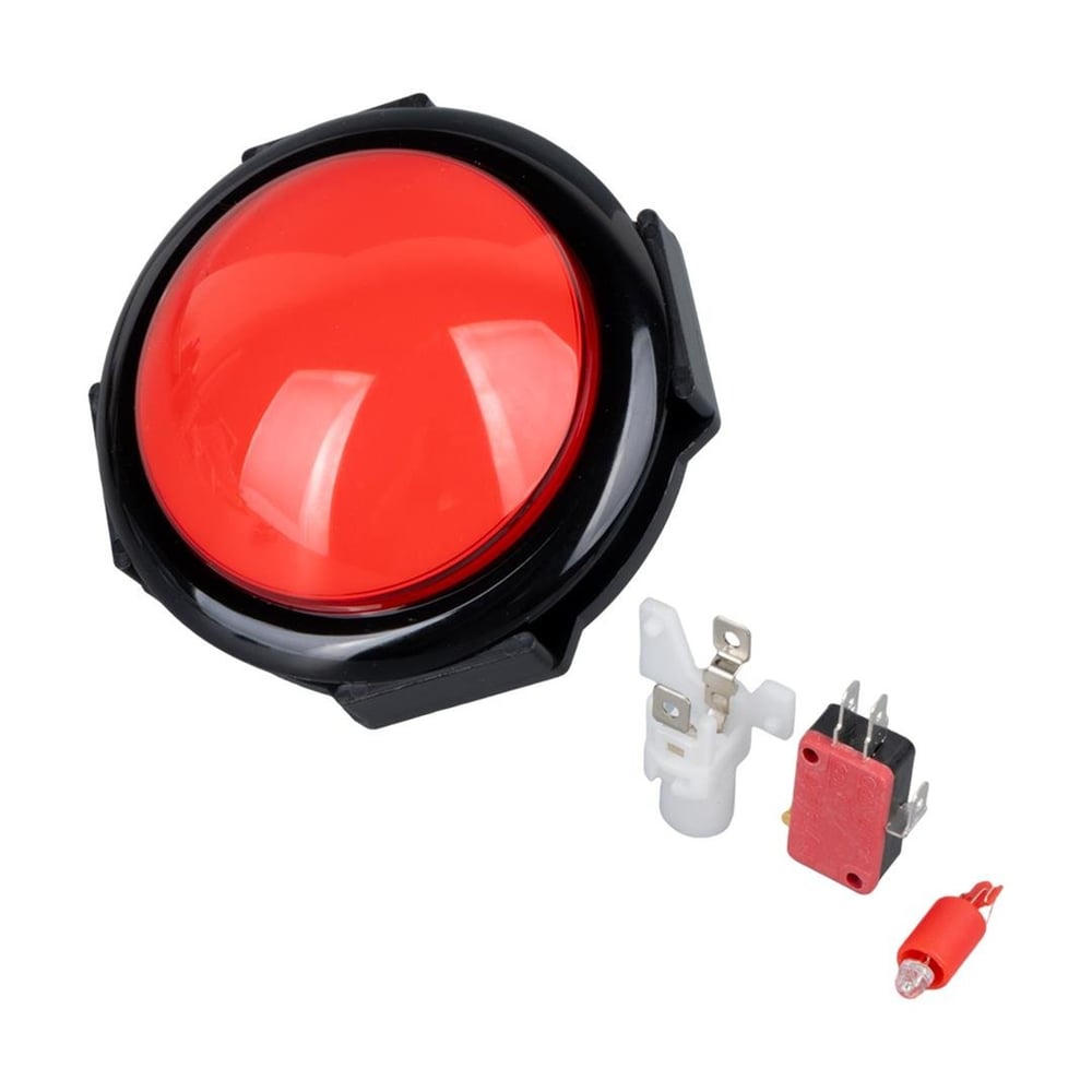 Powermaster PowerMaster IC-180J-5 Jumbo Atari-Havalı Korna Butonu Kafa Switch (100mm 24mm) - Fiş - Jack - Şase - Buton - Konnektör
