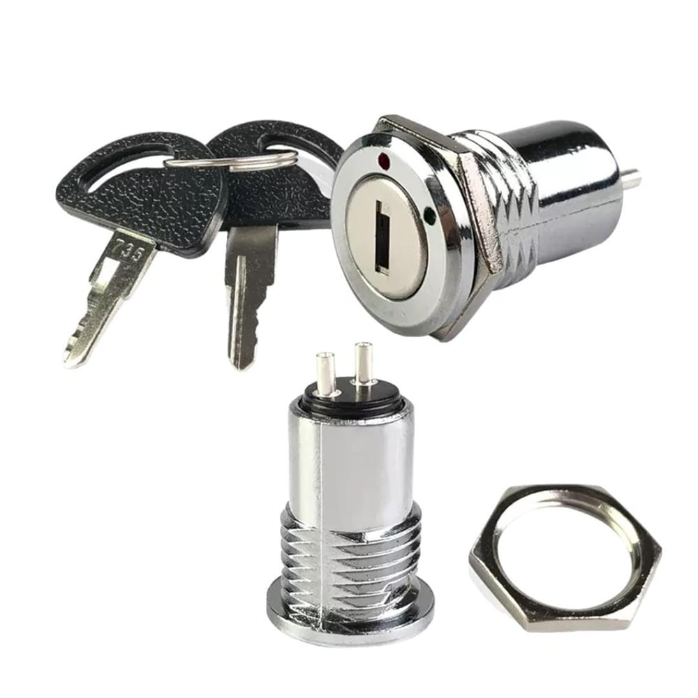 Powermaster PowerMaster IC-195A Anahtarlı Switch 2 Kademeli 16mm - Fiş - Jack - Şase - Buton - Konnektör