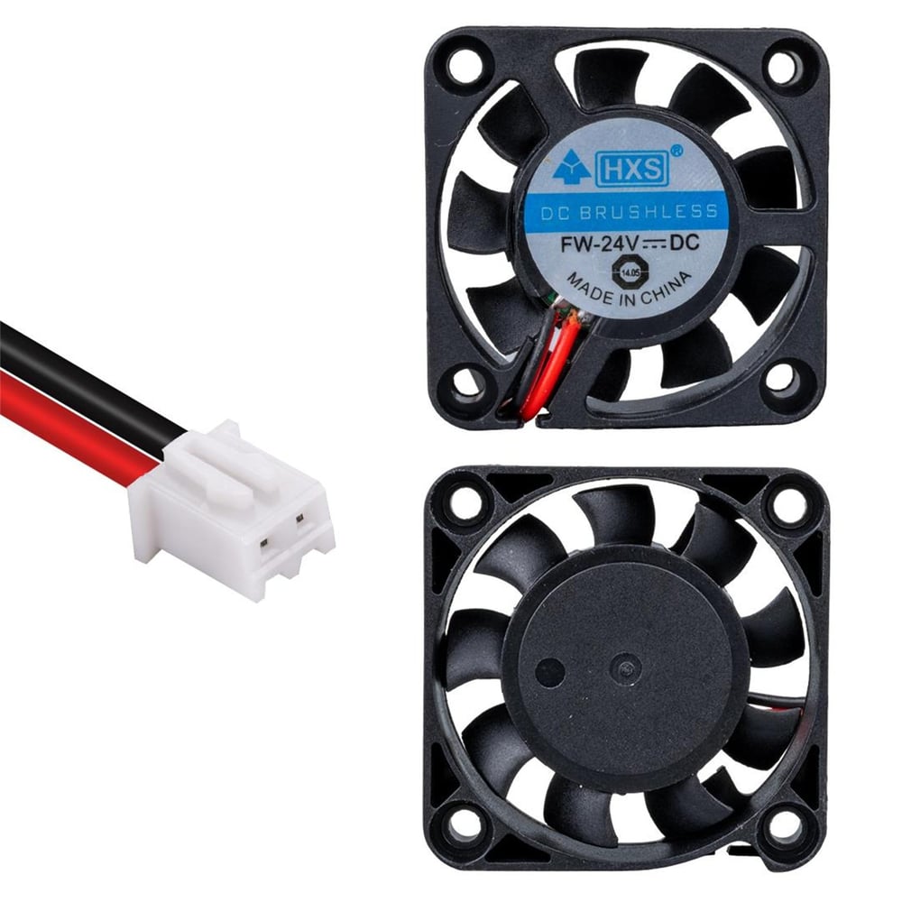 Powermaster PowerMaster IC-216A Fırçasız DC Fan 40X40X10mm 24 Volt 2 Pin - DC-PC Fan-Vantilatör