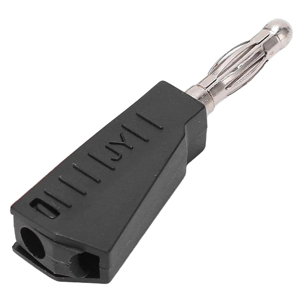 Powermaster Powermaster IC-238D 4mm Banana Jack Üçgen Konnektör Siyah - Fiş - Jack - Şase - Buton - Konnektör
