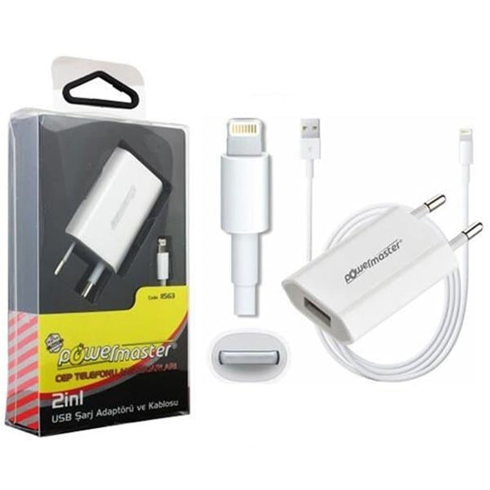 Powermaster Powermaster İP 5-6-7 Usb Şarj Ve Data Kablosu - Şarj Cihazları