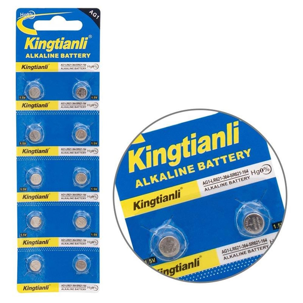 Powermaster Powermaster LR621 Alkalin 10\'lu Saat Pili PM-15914 - Piller